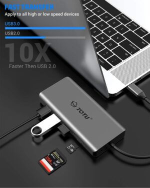 TOTU 18-in-1 Thunderbolt 3 Dock