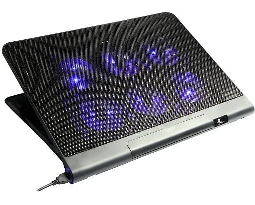 Base Enfriadora Gaming hasta 17" con Luces LED - Xtech