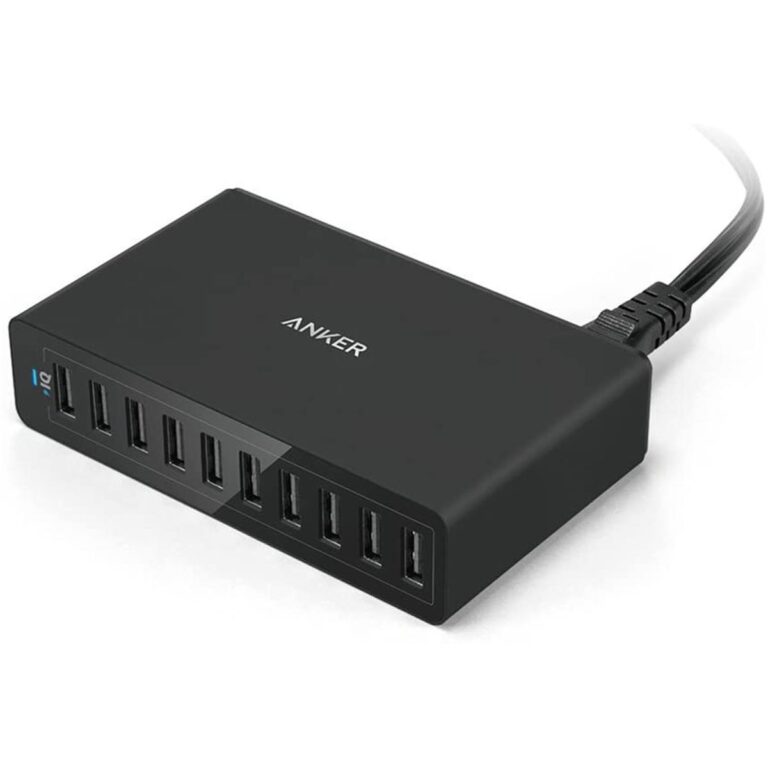 Cargador Multi Puerto USB 60W De 10 Puertos De Alimentaci n Anker cargador-multi-puerto-usb-60w-de-10-puertos-de-alimentaci-n-anker