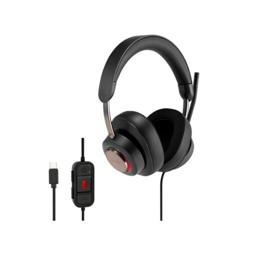 Kensington Audífono PRO H2000 USB-C (Over Ear) Control en Cable - Negro
