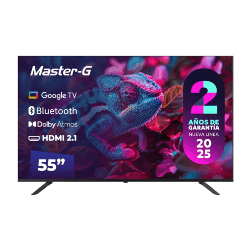 Master-G LED 55''Smart TV Google 4K UHD Bluetooth MGG55UFKG 2025