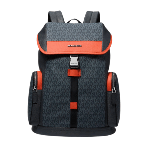Michael Kors Mochila Cooper Color-Block Signature Logo para Hombre - Azul
