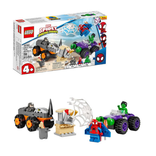 LEGO Camiones De Combate De Hulk Y Rhino - 10782