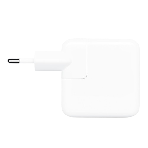 Cargador para Macbook con USB-C 30W, Apple - Blanco