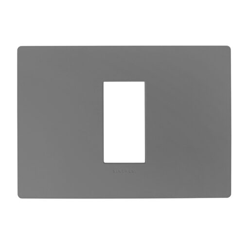 Placa Simple S33 Grey Mate Sinthesi