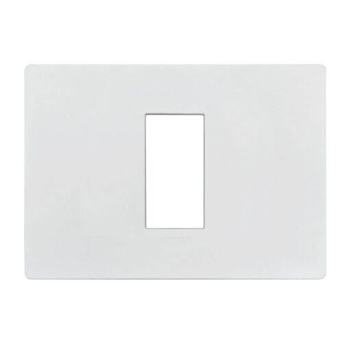 Placa Simple S33 Blanco Mate Sinthesi