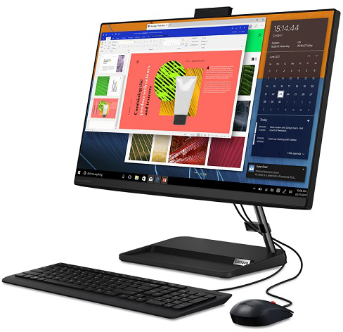 Lenovo AIO 3  - AMD Ryzen 3 5300U - Full HD 24" - 8 GB RAM - 512GB SSD  - Windows 11 Home