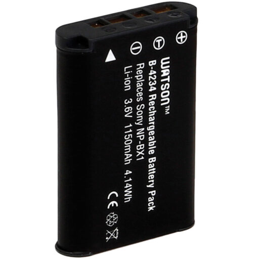 Batería de iones de litio Watson NP-BX1 (3,6 V, 1150 mAh)
