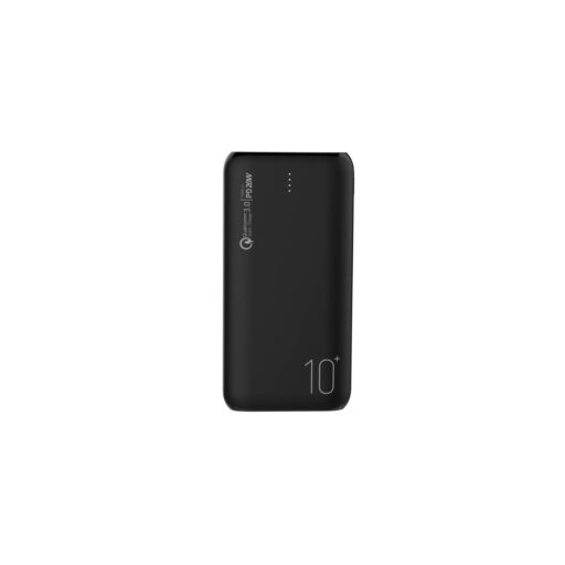Bateria PB Slim Carga Rápida PD-QC3.0 20W 10.000 mAh Dusted Negra