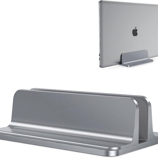 Soporte vertical de aluminio para MacBook (hasta 17.3")