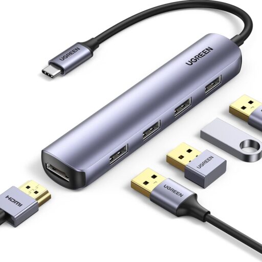 Hub Ugreen Tipo C 5 En 1