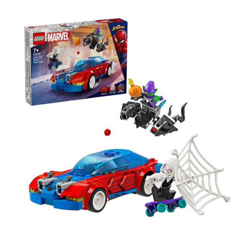 LEGO Auto De Carreras De Spider-Man Y Duende Verde Venomizado - 76279
