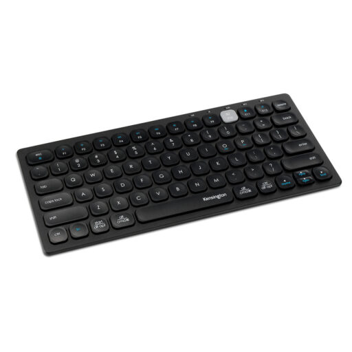 Kensington Teclado Inalámbrico Compacto 3 conexiones Negro