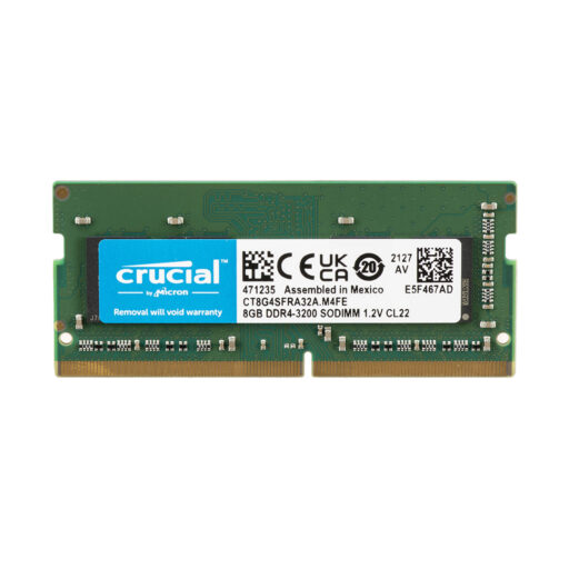 Crucial 8GB Laptop DDR4 3200 Mhz Sodimm Memory Module (1 x 8 GB)