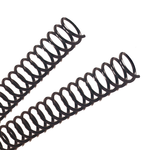 Bolsa Espiral de Plástico IBICO-26mm de 25 unidades con Capacidad de 175 hojas   GBC - Negro