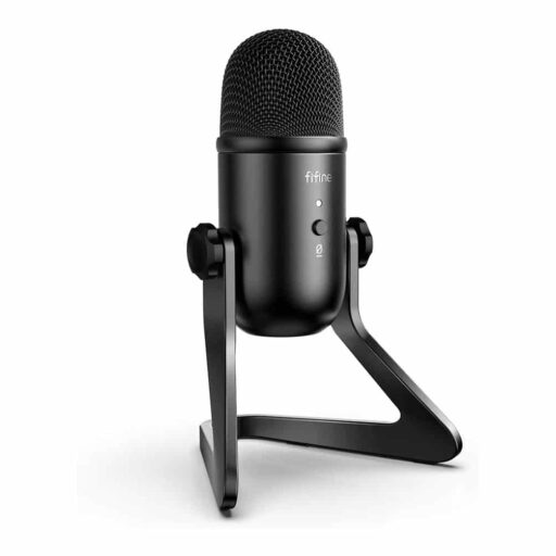 Micrófono Fifine K678 Condensador Cardioide Negro