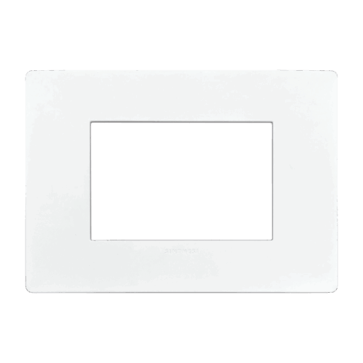 Placa Triple S33 Blanco Mate Sinthesi