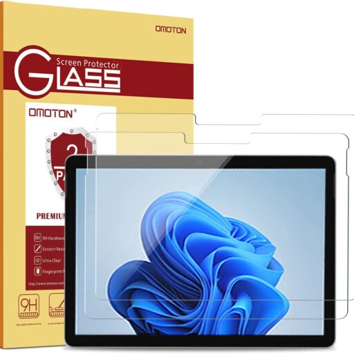 Pack 2 Protector de Pantalla de Vidrio Templado para Surface Go 2/3/4/Go