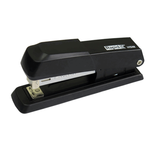 Rapid HSM Corchetera de Metal Capacidad 20 Hojas para Corchete 24-26/6 - Negro