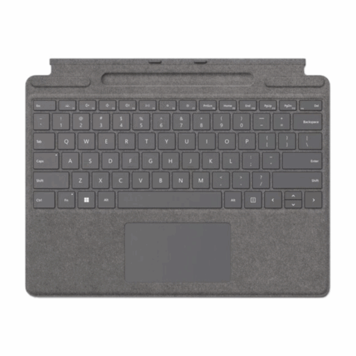Surface Cobertor Teclado Inglés para Surface Pro Copilot+  8,9,10 y 11 - Platinum
