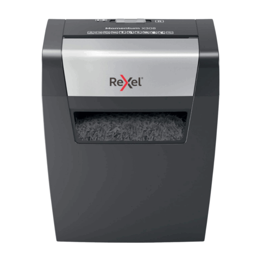 Rexel Trituradora Momentum X308 Challa 5x42mm P3 8 Hojas 15L