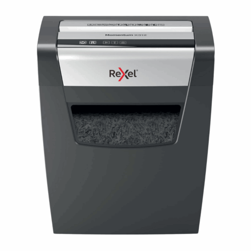 Rexel Trituradora Momentum X312 Challa 5x42mm P3 12 Hojas 23L