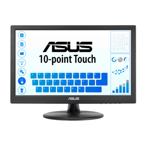 ASUS Monitor Touch LED VT168HR 15.6" HD 10 Puntos Táctiles Negro