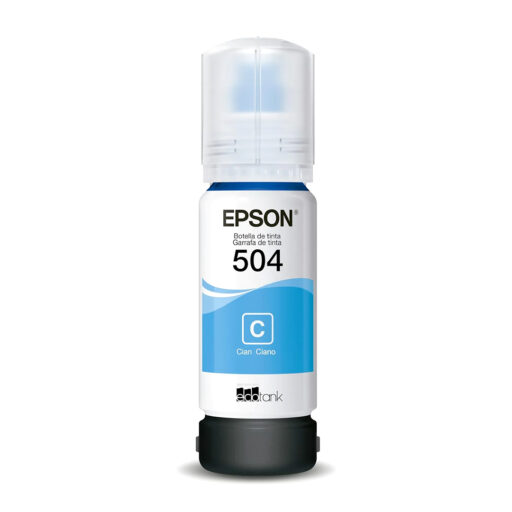 Botella de Tinta Epson T504220-AL Cian
