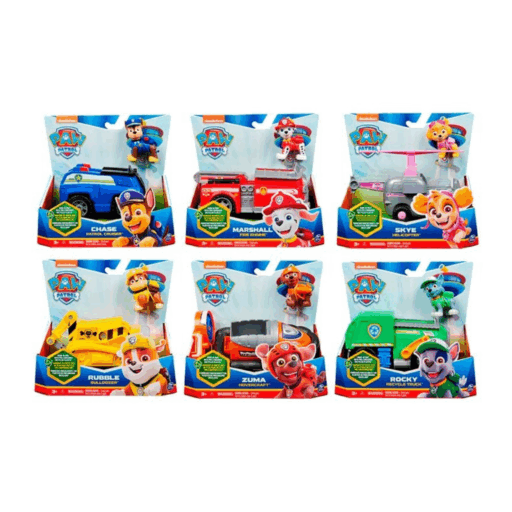 Paw Patrol Vehículos Sostenibles Patrulla Canina Aleatorio