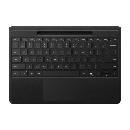 Surface Pro Flex Cobertor Teclado Inglés para Surface Pro X, 8, 9, 10, 11 - Negro