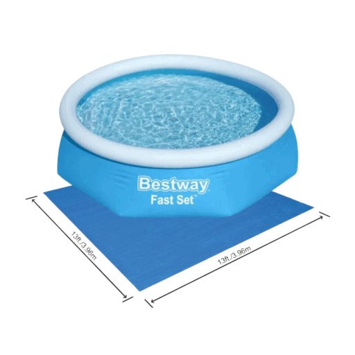 Kit Bestway Piscina Redonda Fácil Armado 3.05x76cm Azul + Lona