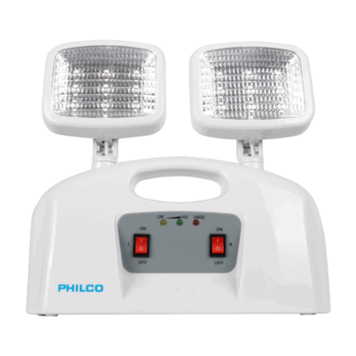 Philco Lámpara de Emergencia 2 Focos AT58