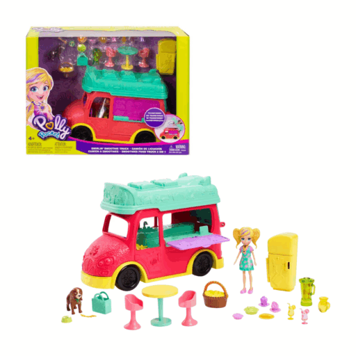 Polly Pocket Camión de Licuados