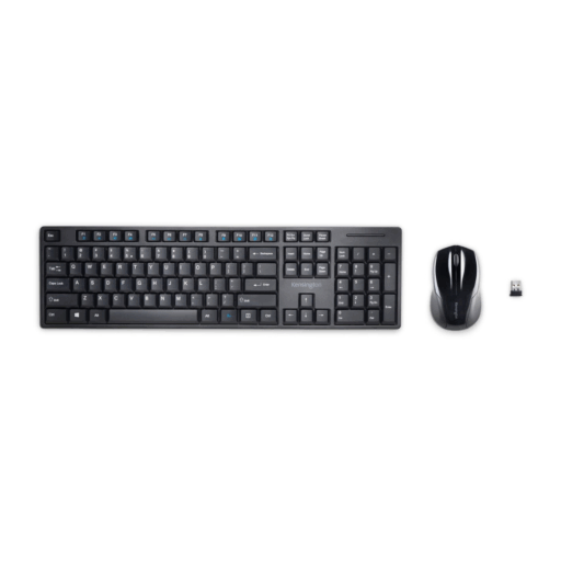 Kensington Combo Teclado + Mouse Inalámbrico Pro Fit Wireless Low Profile - Negro