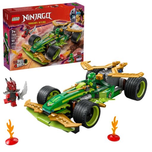 LEGO Ninjago Coche de Carreras con Motor de Carga Manual de Lloyd - 71828