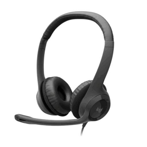 Audífono Logitech H390 Negro