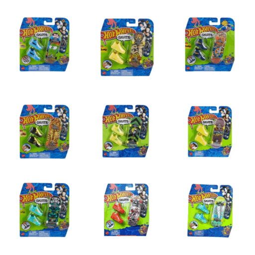 Hot Wheels Patineta de Skate con Tenis Aleatorio