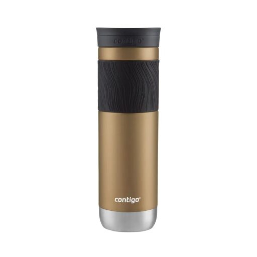 Contigo Mug Byron 2.0 Snapseal Acero Inoxidable 710ML - Dorado Chardonnay