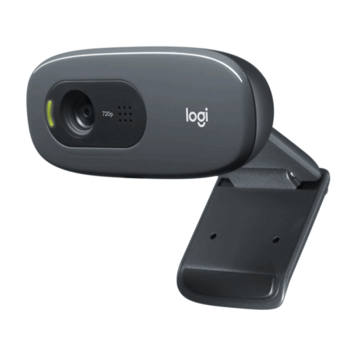 Logitech Webcam HD C270 Pantalla Panorámica 720p 30fps - Negro