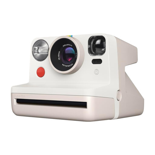Polaroid Now Instant Film Camera 2da Generación Blanco Vintage