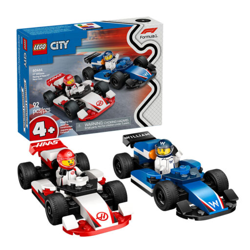 LEGO City Autos de F1 Williams Racing y Haas F1 - 60464