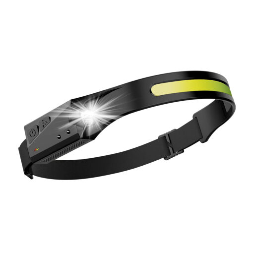 Linterna Led Cintillo con Sensor Para la Cabeza Luz Blanca