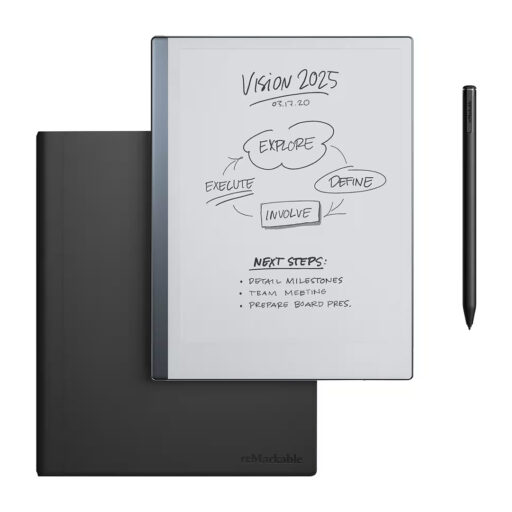 Kit Tableta reMarkable 2 + Marker Plus + Book Folio Negro