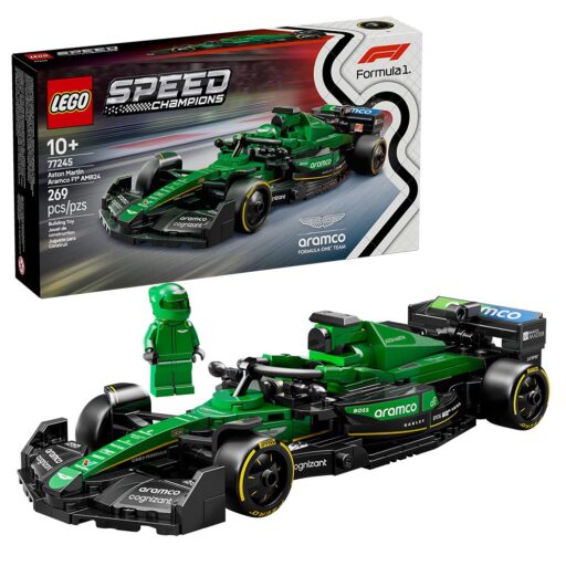 LEGO Speed Champions Auto de Carreras Aston Martin Aramco F1 AMR24 - 77245