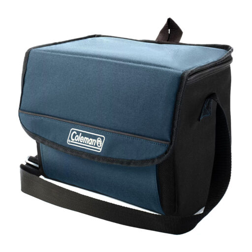 Soft Cooler Coleman 18 Latas Plegable - Azul Slate