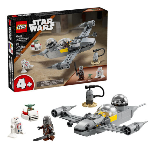 LEGO Star Wars Caza Estelar N-1 de Mando y Grogu - 75410