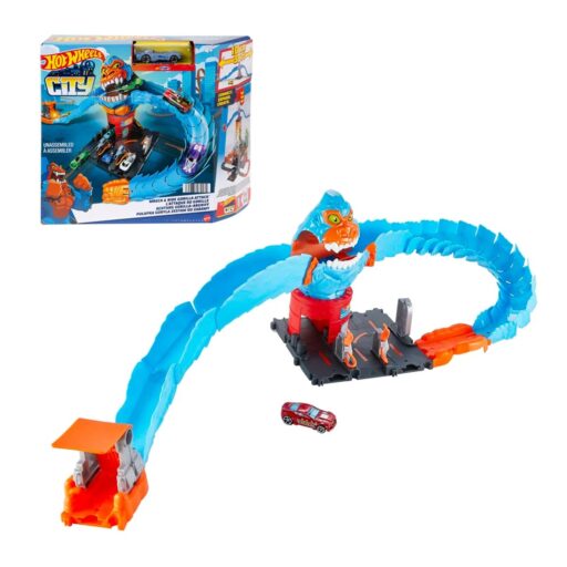 Hot Wheels Pista de Juguete City Némesis Gorila