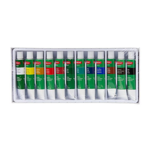 Pintura Acrílica Tubo Set 12 Unidades Derwent Academy