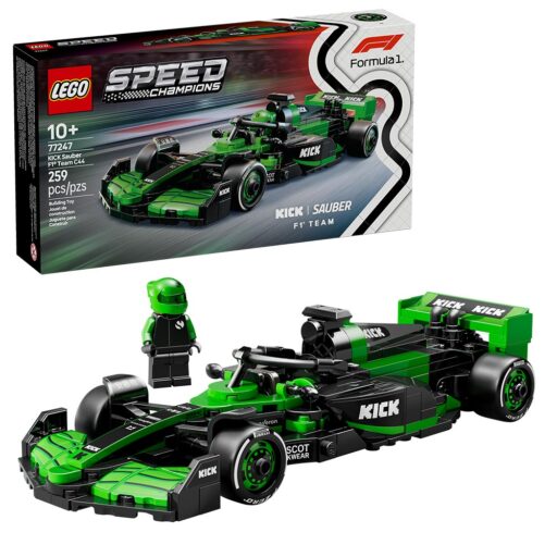 LEGO Speed Champions Auto de Carreras KICK Sauber F1 Team C44 - 77247