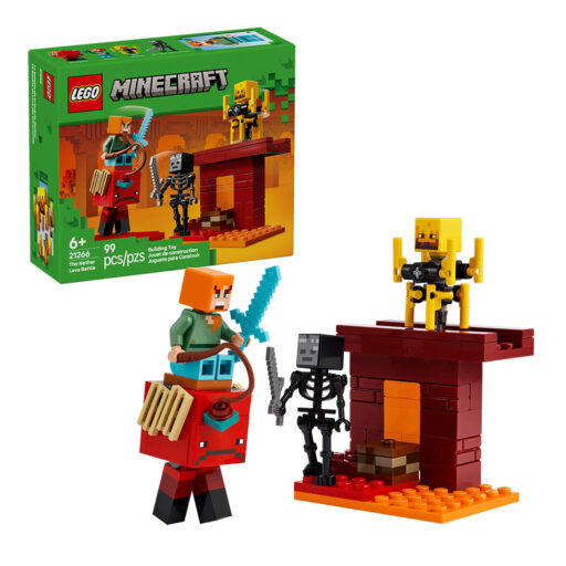 LEGO Minecraft La Batalla de Lava del Inframundo - 21266